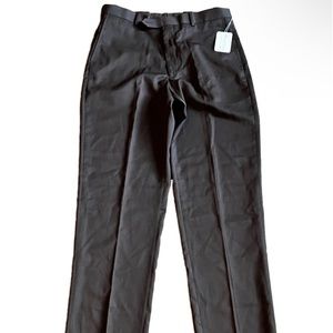 Cordovan & Grey LTD Vintage Virgin Wool Dress Pants Brown Pleat Unfinished